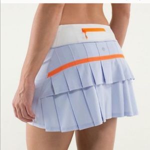 RARE Lululemon Pace Setter Skirt Lavender Orange